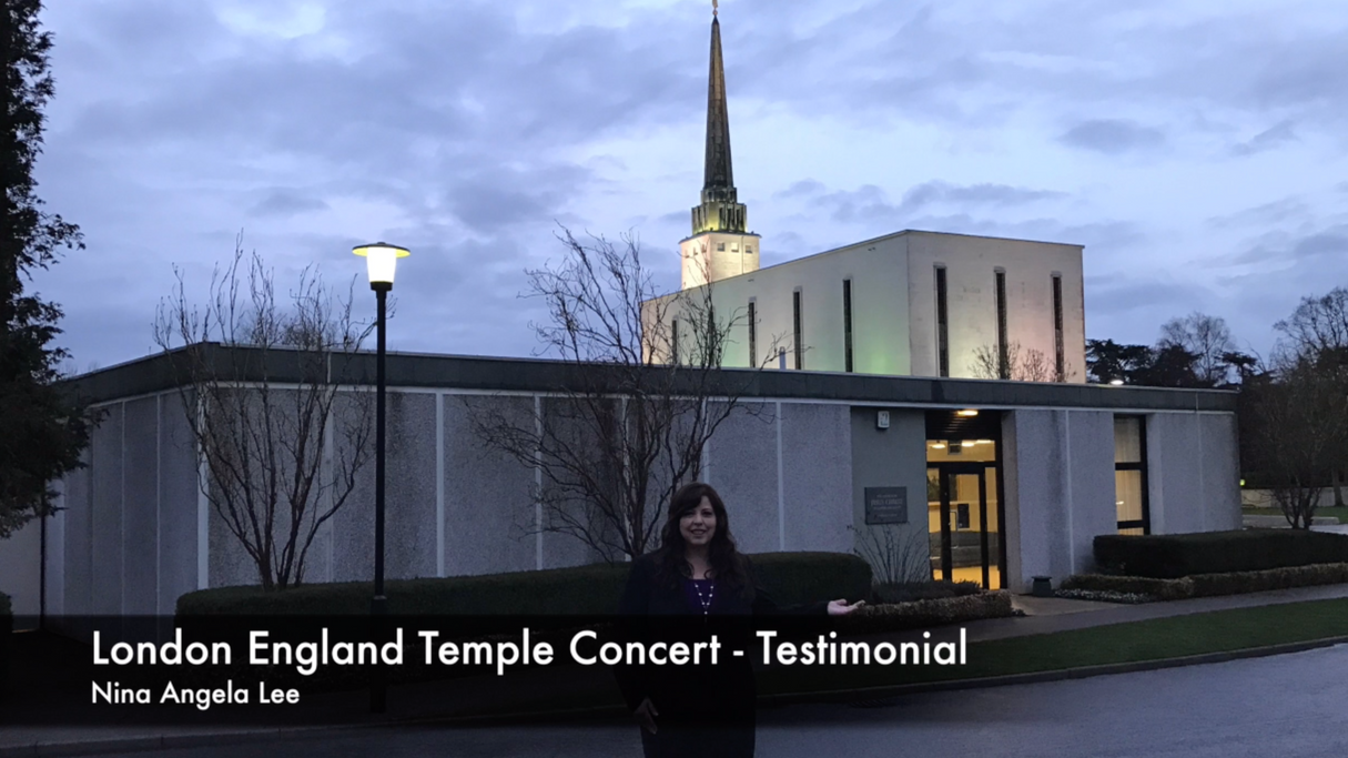 London England, Visitor Center Concert Testimonial